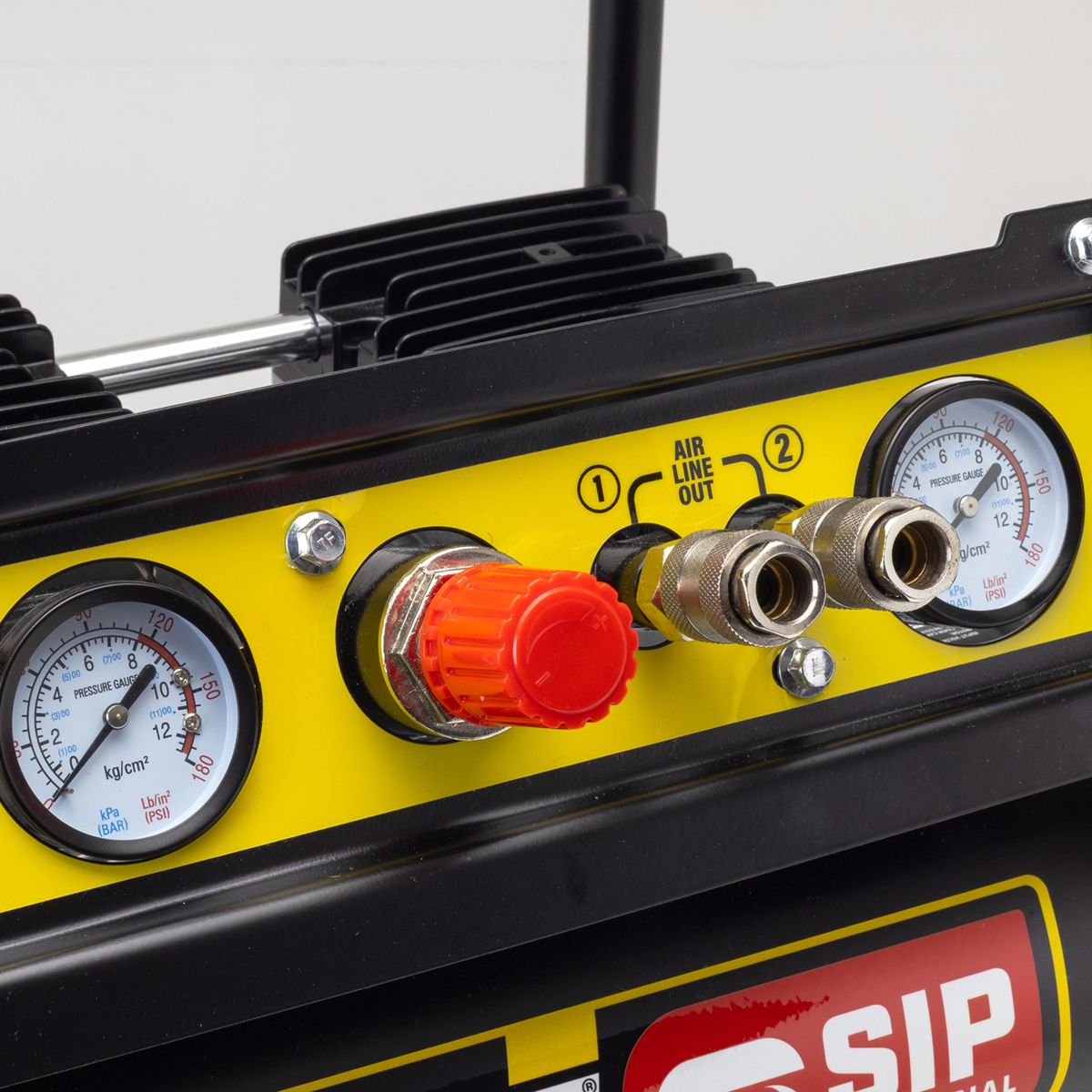 SIP AIRMATE® 110V 6L 1.5hp Low Noise Oil-Free Direct Drive Compressor